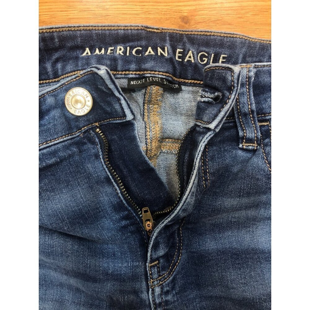 American Eagle Outfitters Next Level Stretch Hi Rise Jegging Size 4 Long - Picture 5 of 11